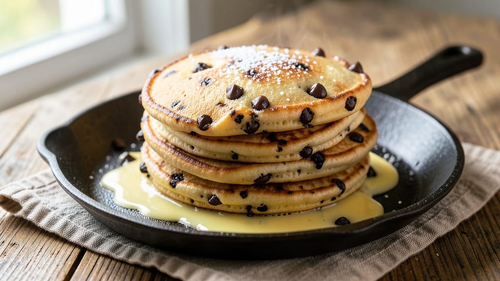 Bisquick Chocolate Chip Pancakes Recipe: Fluffy Stacks With Melty Chunks Every Time