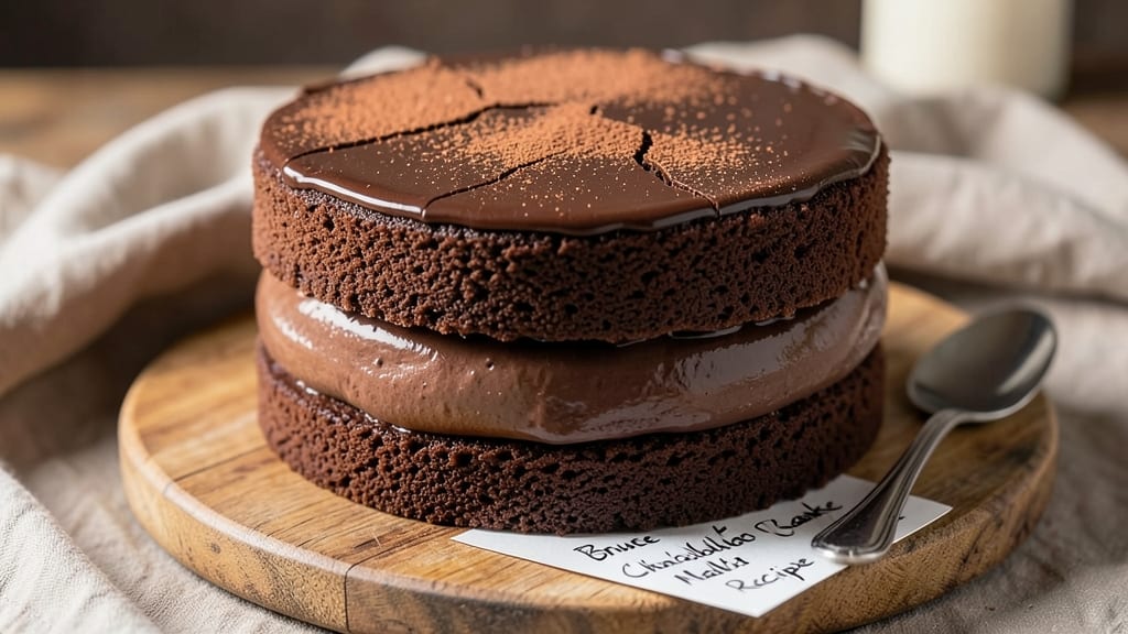 Bruce's Chocolate Cake Matilda Recipe: Moist Layers and Coffee-Kissed Ganache Swirls