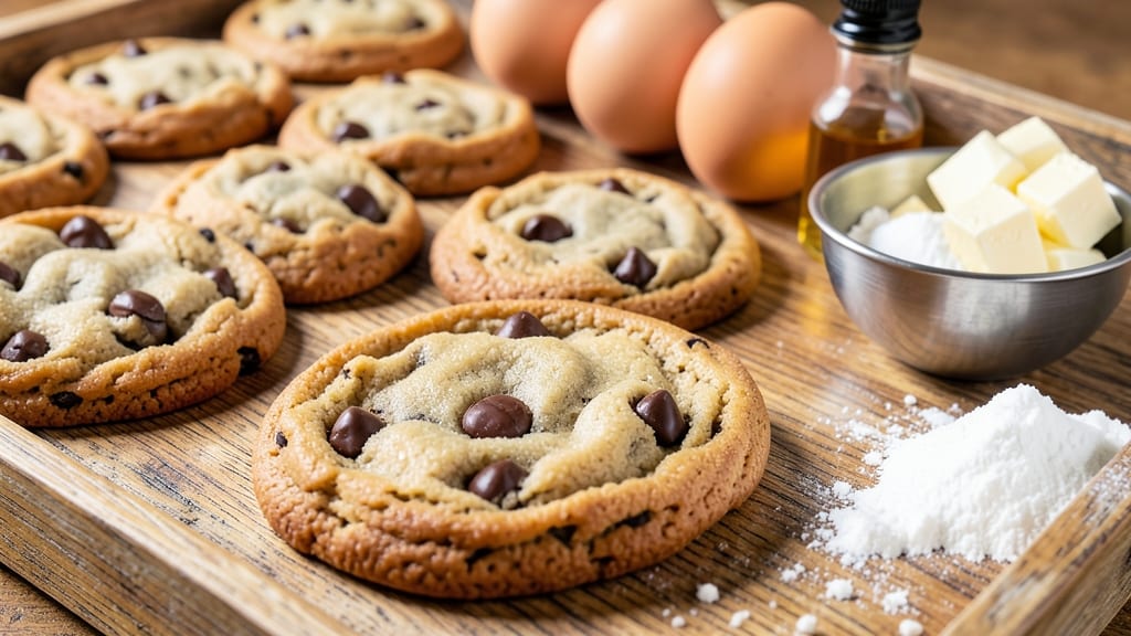 Chewy Chocolate Chip Cookie Recipe No Brown Sugar: White Sugar Secret for Caramelized Chunks