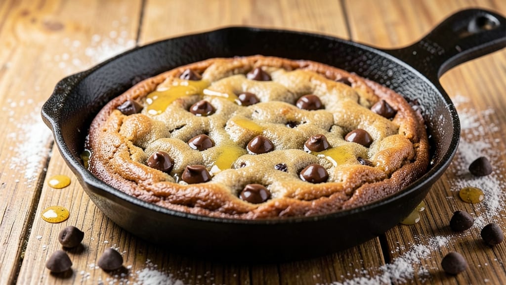 Cast Iron Skillet Chocolate Chip Cookie Brownies Recipe: Crispy Edges and Gooey Centers in One Pan