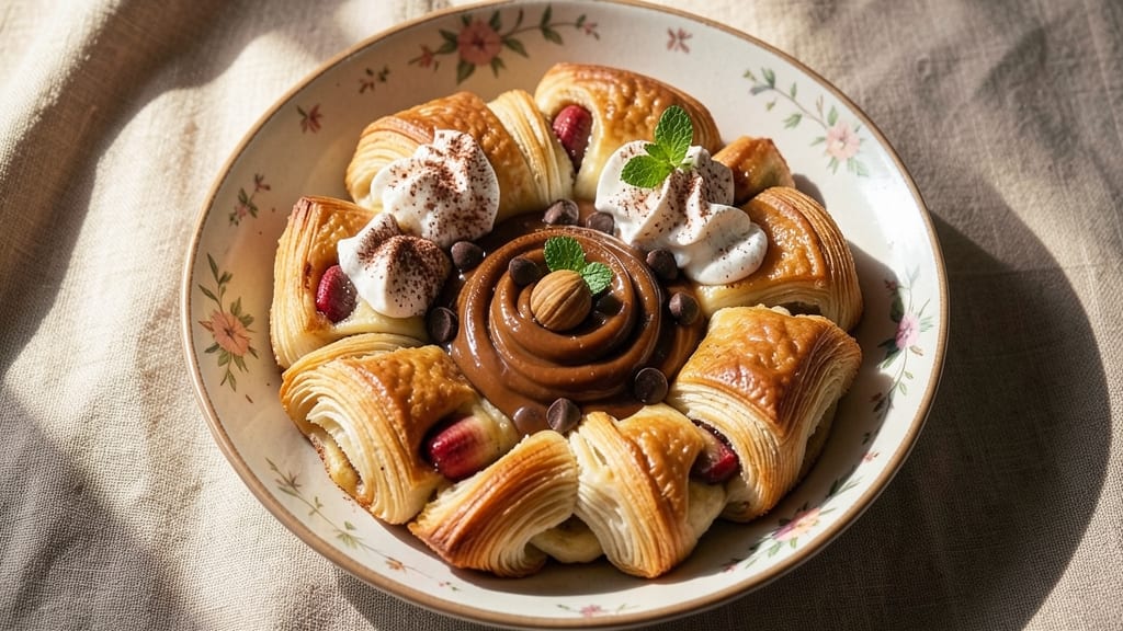 Banana Chocolate Puff Pastry Recipe: Flaky Layers with Gooey Melts Inside