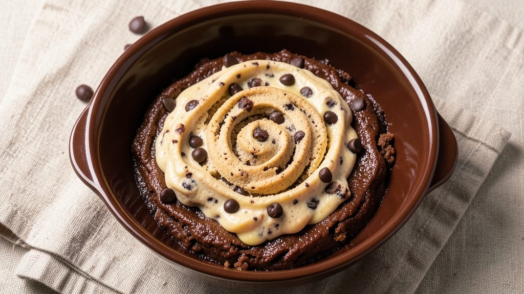Brownie Chocolate Chip Cookie Dough Recipe: Fudgy Cracks Meet Cookie Dough Swirls