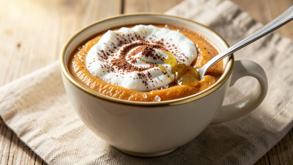 Butternut Hot Chocolate Recipe: Spiced Roasted Squash Creaminess