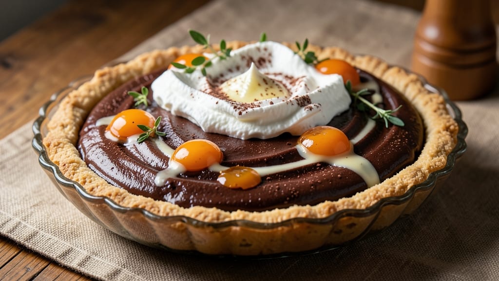 Baker's Unsweetened Chocolate Pie Recipe: Deep Bitter-Sweet Richness Without Sugar