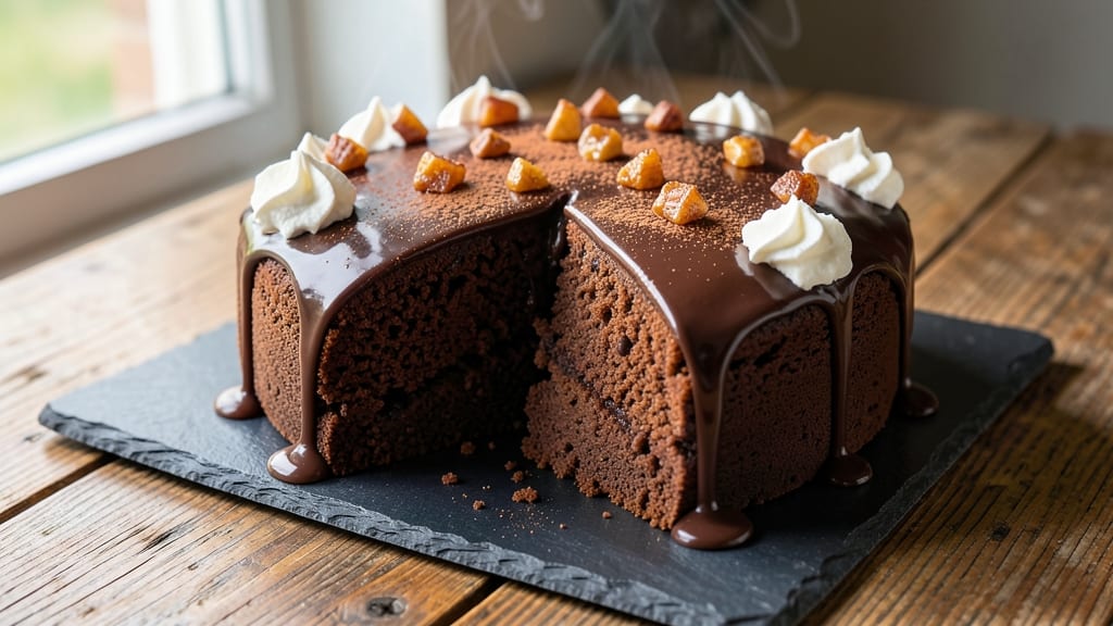 Black Angus Chocolate Cake Recipe: Deep Cocoa Crunch With Coffee-Infused Fudge Streaks