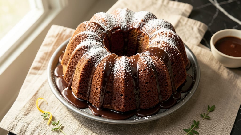 Best Chocolate Bundt Cake Recipe Using Box Mix: Triple-Layered Crunch With Warm Chocolate Streaks