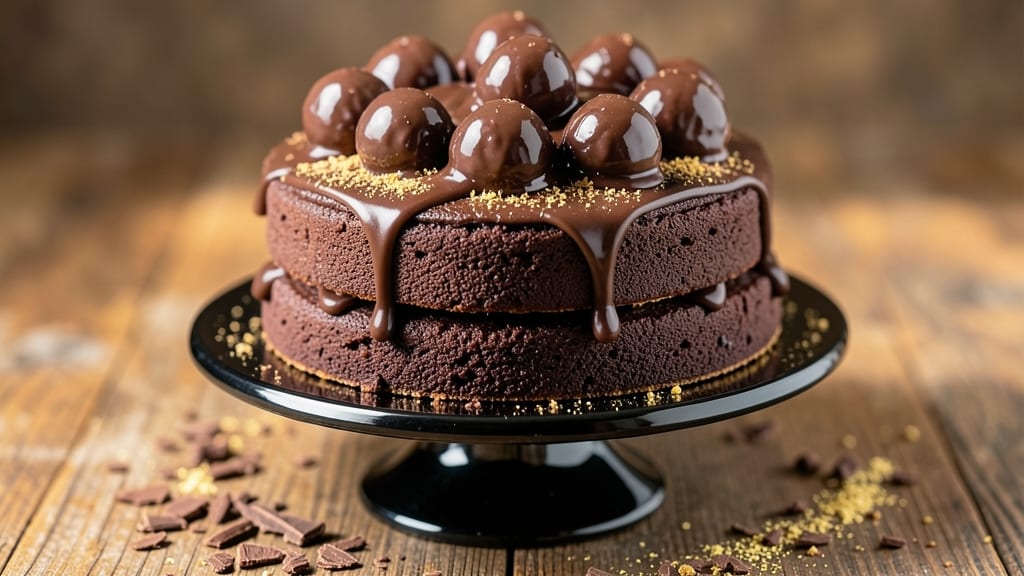 Brigadeiro Chocolate Cake Recipe: Fudgy Layers and Coffee-Infused Ganache Rivers