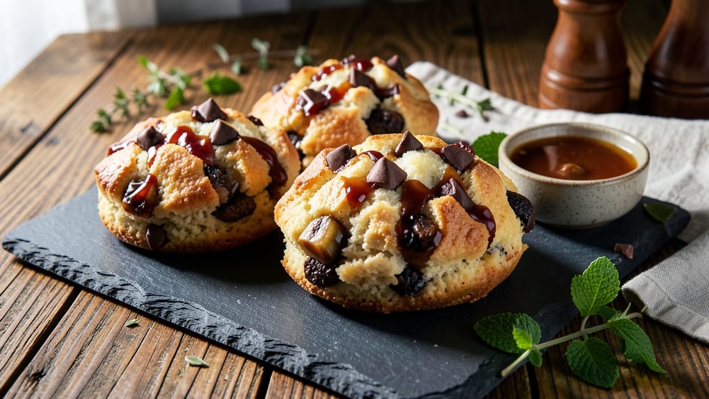 Banana Chocolate Scones Recipe: Triple-Layered Crunch With Warm Chocolate Streaks