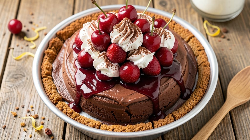 Cheesecake Factory Very Cherry Ghirardelli Chocolate Cheesecake Recipe: Triple-Layered Bliss With Fudge Swirls