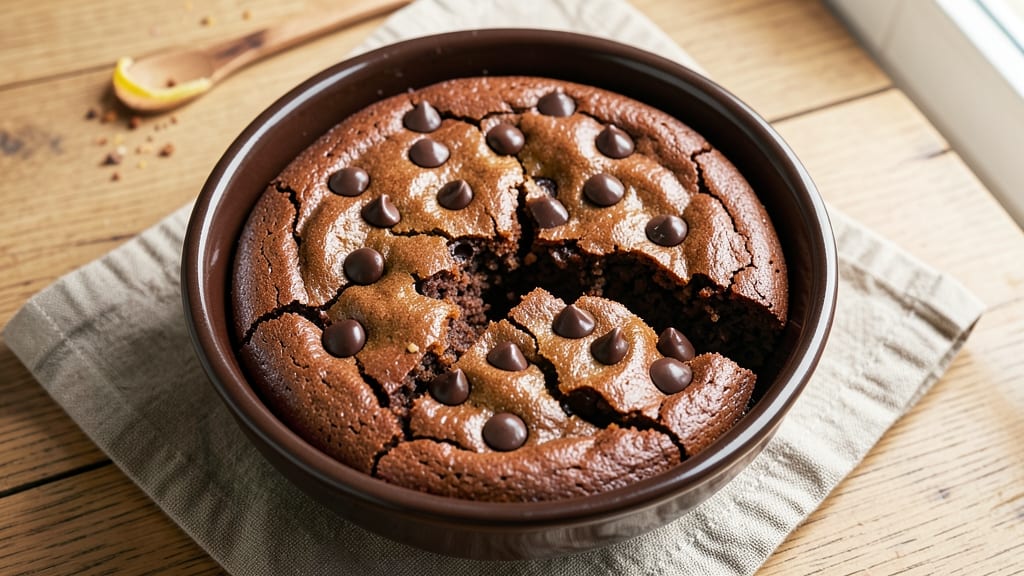 Chewy Brownie Recipe with Chocolate Chips: Fudgy Cracks and Melty Rivers