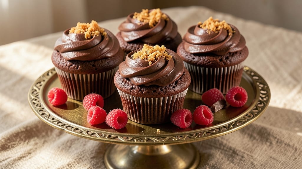 Chiffon Chocolate Cupcakes Recipe: Light-as-Air Bites With Fudgy Cocoa Core