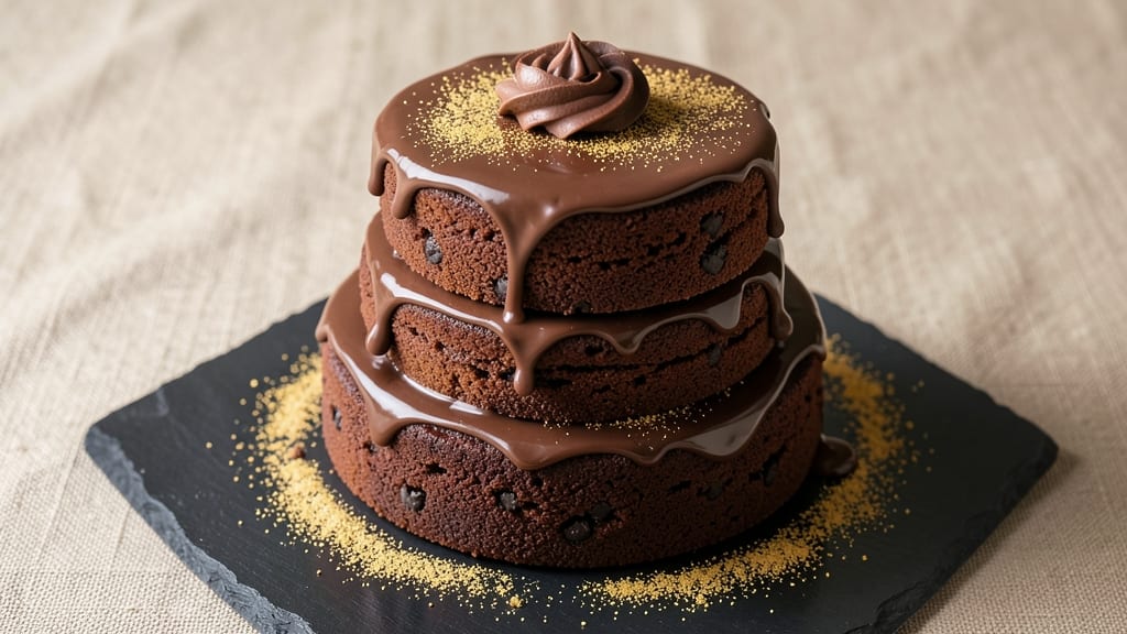 Best Chocolate Cake Recipe for Tiered Cakes: Stackable Layers With Buttery Crunch and Ganache Rivers