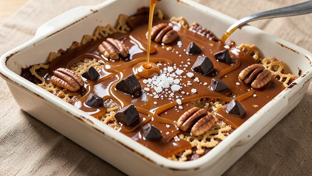 Pioneer Woman Caramel Chocolate Crunch Bars Recipe: Triple-Layered Magic With Coffee-Infused Fudge
