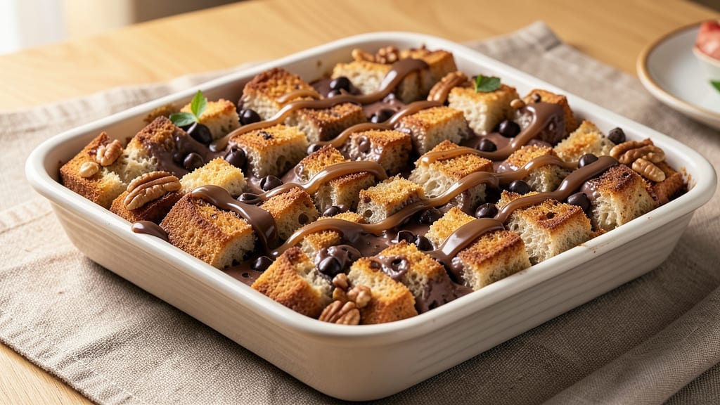 Carmine’s Chocolate Bread Pudding Recipe: Boozy Vanilla Spikes and Crispy Top Magic