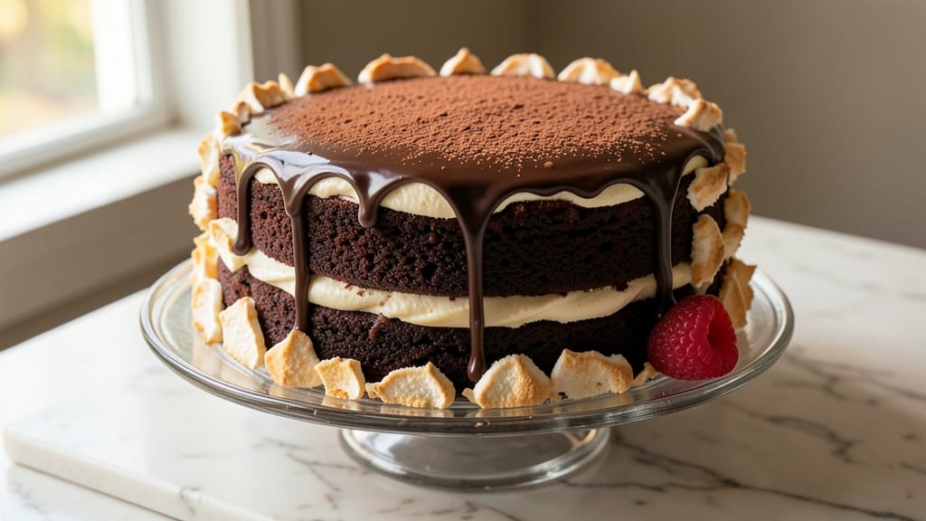 Betty Crocker Chocolate Cake Recipe: Moist Layers and Vanilla Frosting Harmony