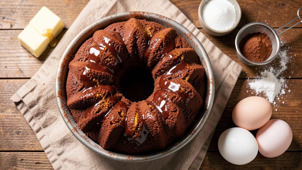 Basic Chocolate Bundt Cake Recipe: Moist Center and Buttery Crust Magic