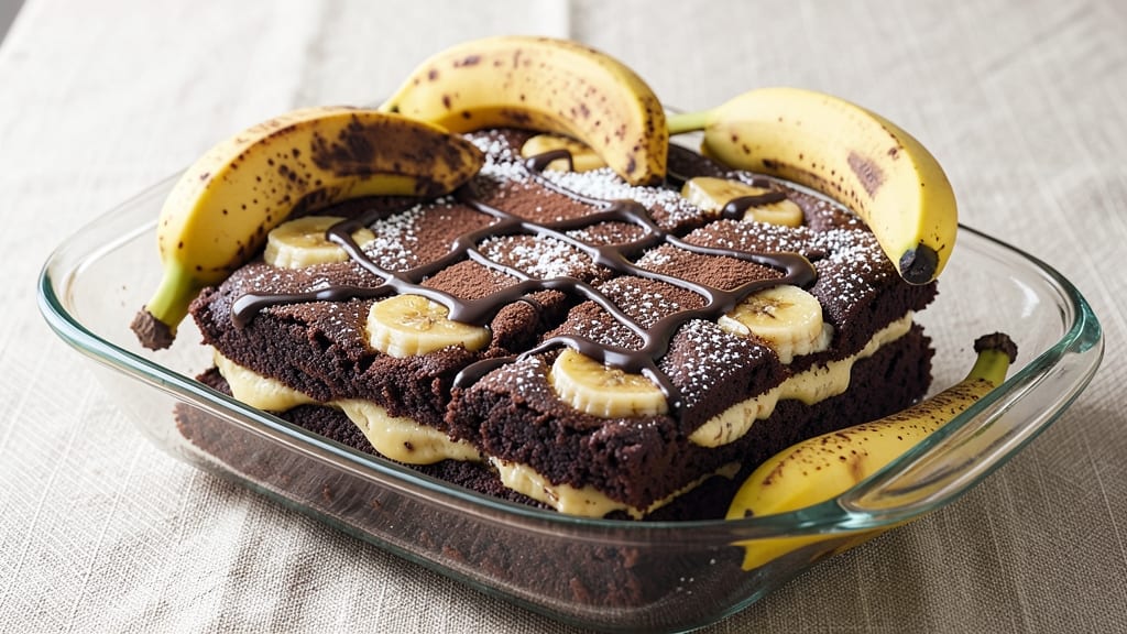 Banana Chocolate Cake Microwave Recipe: Fudgy Layers and Caramelized Top in 10 Minutes