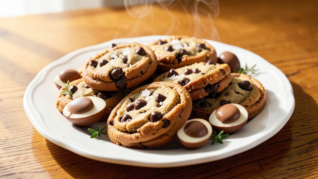 Cadbury Egg Chocolate Chip Cookie Recipe: Crunchy Shells With Hidden Chocolate Egg Surprises
