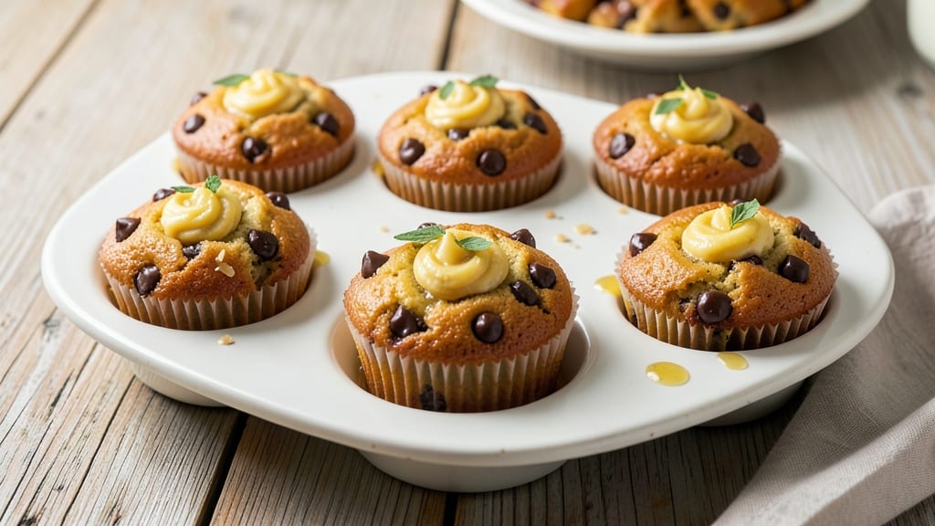 Banana Chocolate Chip Muffins Recipe UK: Fluffy Top, Melty Chunks, No Mixing Needed