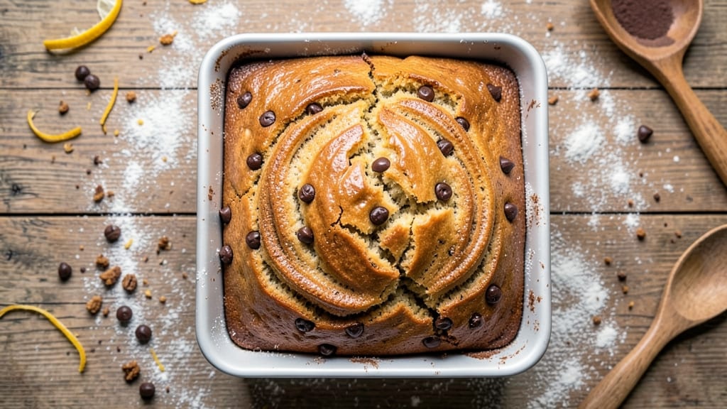 Banana Bread With Cinnamon And Chocolate Chips Recipe: Warm Spice and Gooey Chunks in Every Slice