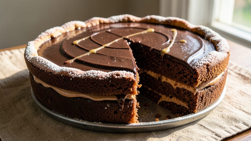 Boston Chocolate Cake Recipe: Molten Chocolate Core With Crispy Top