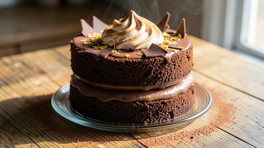 Café Latte Chocolate Cake Recipe: Mocha Frosting That Tastes Like Starbucks