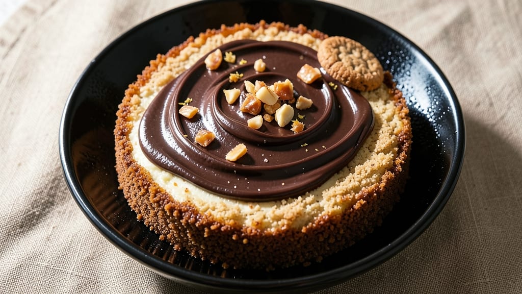 Belgian Chocolate Cheesecake Recipe: Crisp Crust and Molten Ganache Hearts