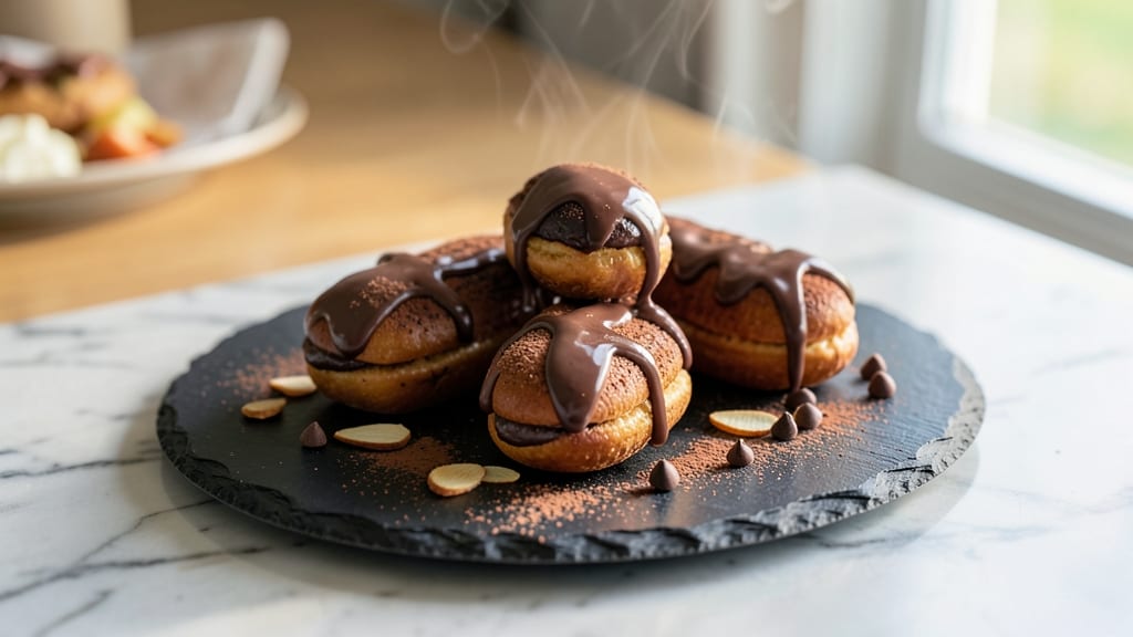 Betty Crocker's Chocolate Eclair Recipe: Velvety Ganache Poured Over Crisp Choux