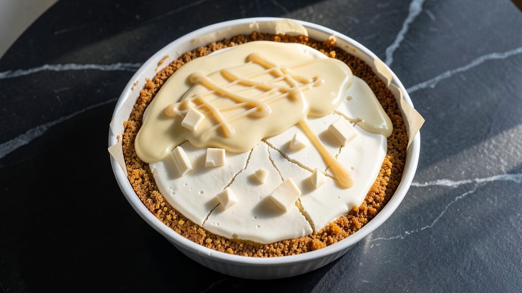 Cheesecake Factory White Chocolate Cheesecake Recipe: Triple-Layered Crunch With Vanilla-Infused Streaks