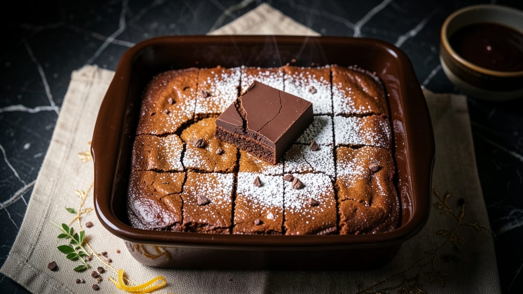 Brownie Recipe With Baking Chocolate Bar: Ultra Fudgy Cracks and Melty Chocolate Rivers