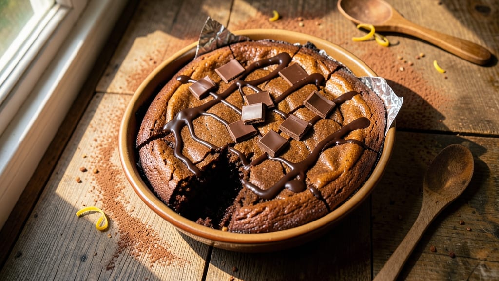 Brownie Recipe Using Baker's Semi Sweet Chocolate Squares: Fudgy Cracks and Coffee-Infused Ganache Streaks