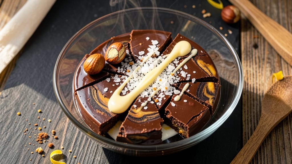 Belgian Chocolate Bars Recipe: Crispy Top and Fudgy Core Magic