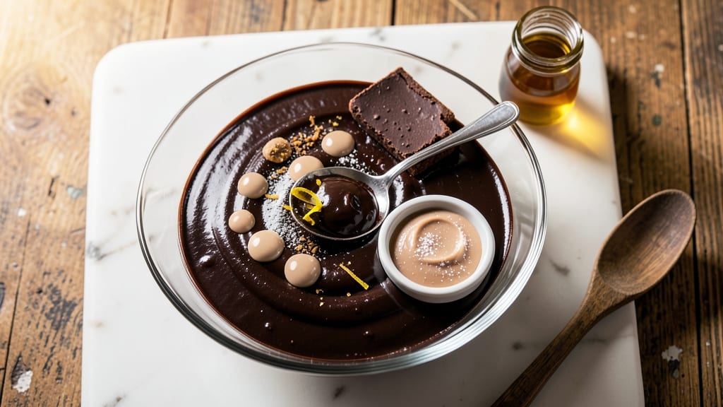 Bakers Chocolate Dipping Recipe: Triple-Layered Crunch With Warm Ganache Streaks