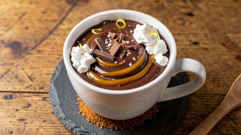 Caramel Hot Chocolate Bomb Recipe: Crunchy Shell Hides Molten Caramel Rivers
