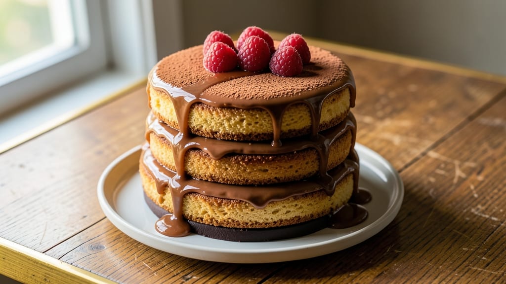 Cake Recipe Using Chocolate Syrup: Triple-Layered Fudge Swirls With Gooey Rivers