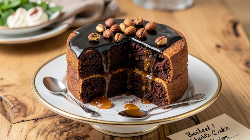 Boiled Chocolate Cakes Recipe: Steamed Layers With Fudgy Centers